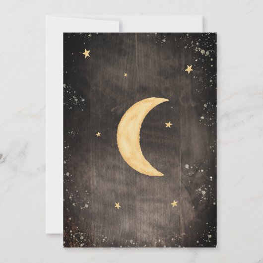 Already loved gender neutral babyshower kaart 招待状 (裏面)