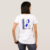 ALSの認識度5 Tシャツ (裏面フル)