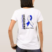 ALSの認識度5 Tシャツ (裏面)