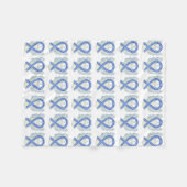 ALSエンジェル認識度リボンソフトブランケット フリースブランケット (正面(横))