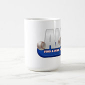 ALSクラシックホワイトマグ コーヒーマグカップ (中央)