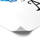 ALSバタフライリボン ポスター (角)