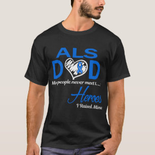 ALSパパ私は鉱山を育てた Tシャツ