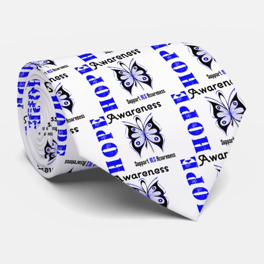 ALSホープ認識度 ネクタイ (ロール)