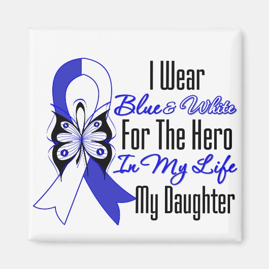 ALSリボンヒーロー私の人生の娘 マグネット (正面)