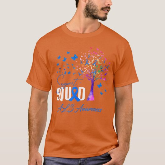 ALS啓発サポートチーム Tシャツ (正面)