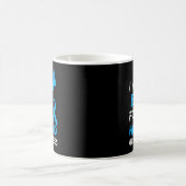 ALS啓発 ブルー 夫 コーヒーマグカップ (中央)