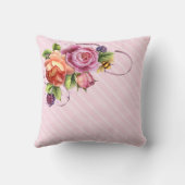 ALS心地よいピロースロー枕20" x 20" クッション (裏面)