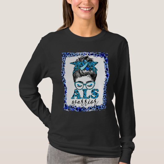 Als戦士レオパードメッシーバンアルズ認識度月 Tシャツ (正面)