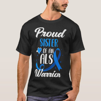 ALS戦士誇りを持ったの姉妹のスープの女性姉妹 Tシャツ