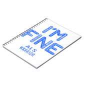 ALS戦士 – 私は素晴らしAM ノートブック (左側)