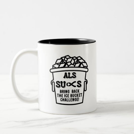 ALS最低コーヒーマグ ツートーンマグカップ (左)