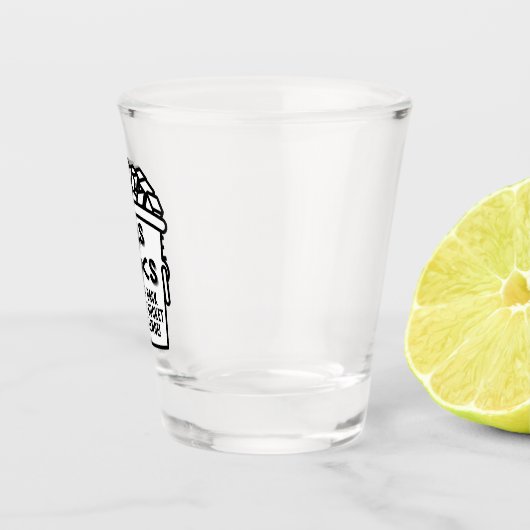 ALS最低 ショットグラス (右)