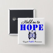 ALS認識度は希望を持っている 缶バッジ (正面&裏面)