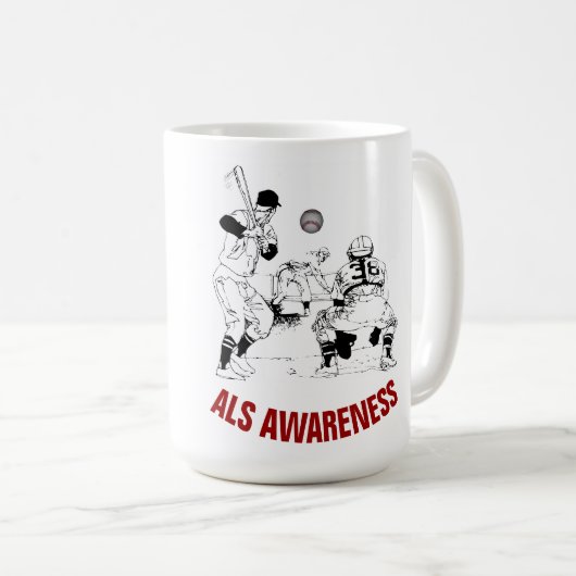 ALS認識度マグ マグカップ (正面右)