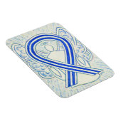 ALS認識度リボンエンジェルカスタムマグネットギフト マグネット (右側)