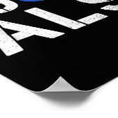 Als認識度月用Blue Ribbon Support Squad ポスター (角)