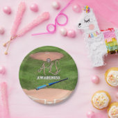 ALS認識度紙プレート7" ペーパープレート (パーティー)