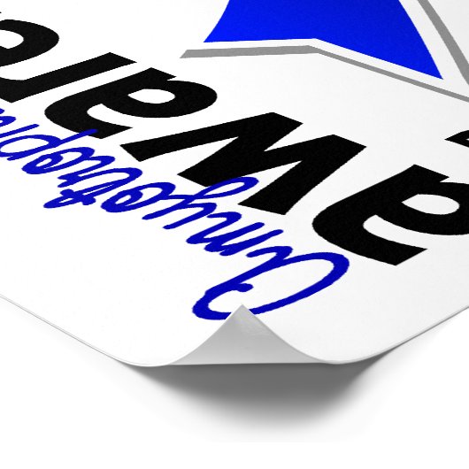 ALS認識度5 ポスター (角)