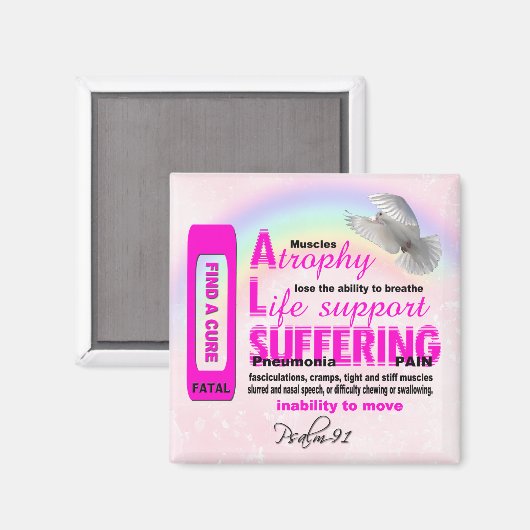 ALS認識度 – マグネット (正面/裏面)