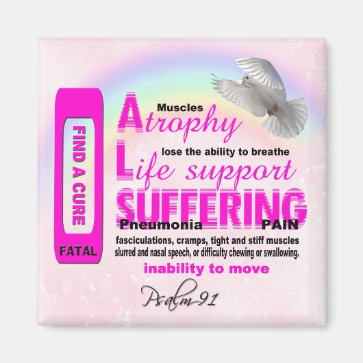 ALS認識度 – マグネット (正面)