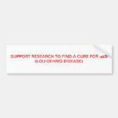 ALS バンパーステッカー (正面)