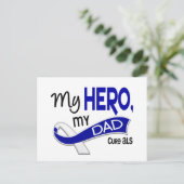 ALS 父 私のヒーロー 42 ポストカード (スタンド正面)