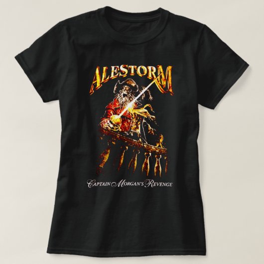 Als 57ピースモーガンズキャプテン – Alestorm≫トレンド Tシャツ (デザイン正面)