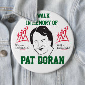 ALS 6"を敗北させる*NEW*の歩行ボタン2017年 缶バッジ (インサイチュ)