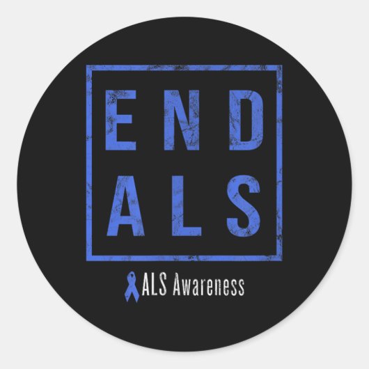Als、Als動揺して認識度 ラウンドシール (正面)