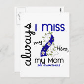 ALS Always 恋しく思 I Mom  3 ポストカード (正面/裏面)