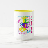 ALS Awareness / Jesus IS Lord マグカップ (中央)