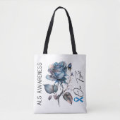 ALS Awareness Tote Bag トートバッグ (正面)