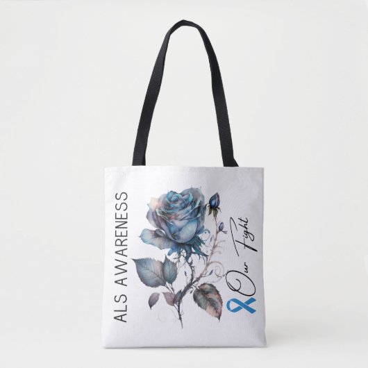 ALS Awareness Tote Bag トートバッグ (正面)