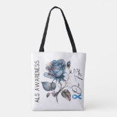 ALS Awareness Tote Bag トートバッグ (裏面)