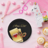 Al's Casinoスタイル60番目のパーティー頼4名のチップ ペーパープレート (パーティー)