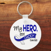 ALS My Daddy My Hero 42 キーホルダー (正面)