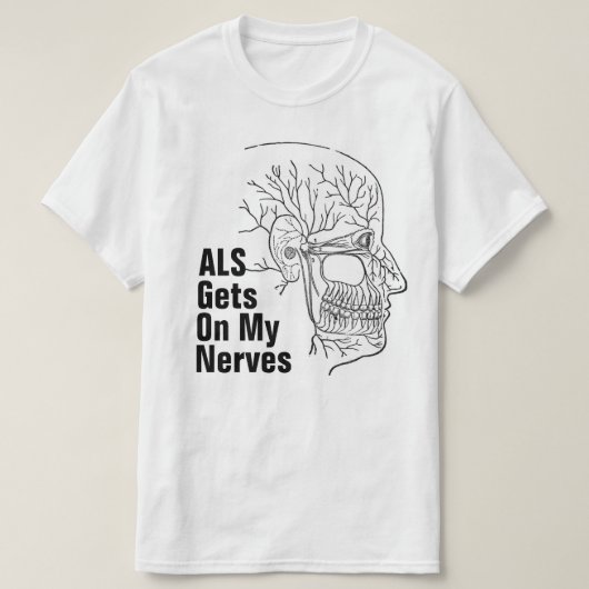 ALS - Tシャツ (デザイン正面)