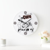 ALS Time4ACureクロック ラージ壁時計 (ホーム)