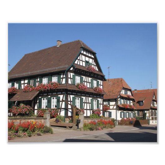 Alsace Franceの高精細な写真 フォトプリント (正面)