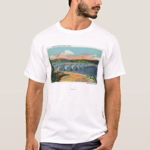Alsea湾橋の眺め Tシャツ