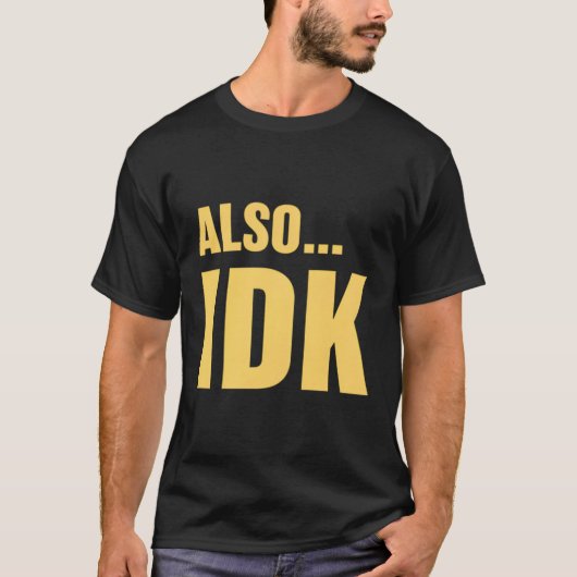 Alsok Alsoaは知らないことを思い出します Tシャツ (正面)