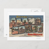 Alsonordo, New Mexico – ラージレターシーン ポストカード (正面/裏面)