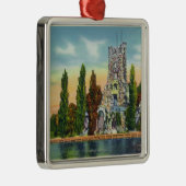 Alsterタワーのハートの島の眺め メタルオーナメント (右)