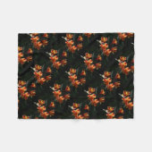 alstroemère フリースブランケット (正面(横))