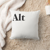 Altの削除Ctrl Alt Delを制御して下さい クッション (ブランケット)