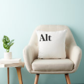 Altの削除Ctrl Alt Delを制御して下さい クッション (椅子)