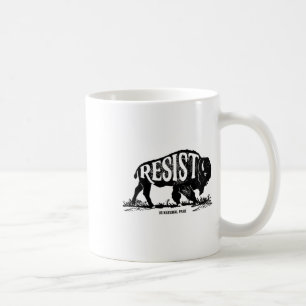 Alt米国国立公園レジストサービスTシャツバイソン コーヒーマグカップ