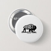 Alt米国国立公園レジストサービスTシャツバイソン 缶バッジ (正面&裏面)
