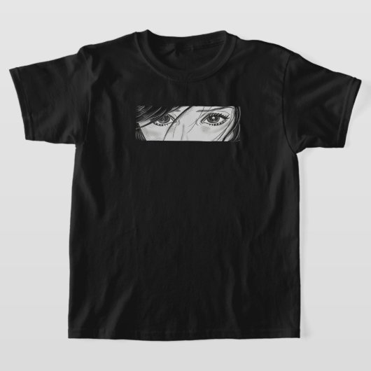 Alt美学 – マンガ – アニメガールアイ日本の- tシャツ (レイダウン)